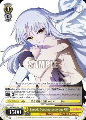 Kanade Sending Everyone Off