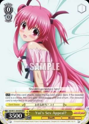 Yui's Sex Appeal?