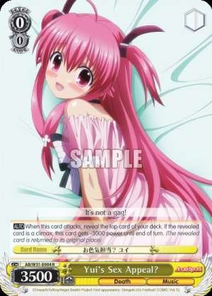 Yui's Sex Appeal?