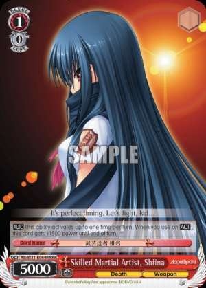Skilled Martial Artist, Shiina