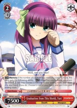Graduation from This World, Yuri