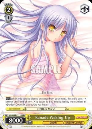 Kanade Waking Up