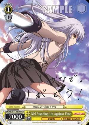 Girl Standing Up Against Fate