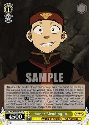 Aang: Blending In