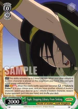 Toph: Stopping Library From Sinking