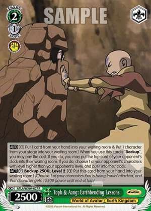 Toph & Aang: Earthbending Lessons