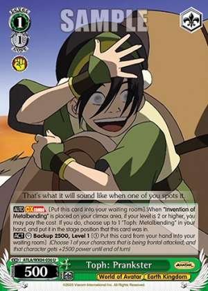 Toph: Prankster