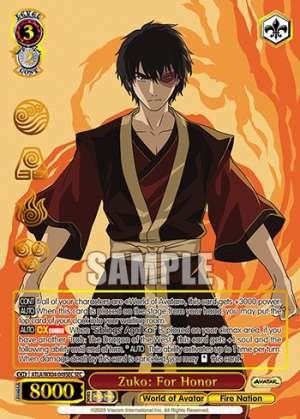 Zuko: For Honor