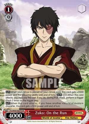 Zuko: On the Run