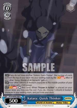 Katara: Quick Thinker