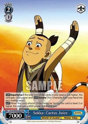 Sokka: Cactus Juice