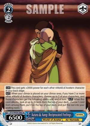 Katara & Aang: Reciprocated Feelings