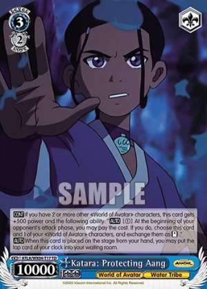 Katara: Protecting Aang