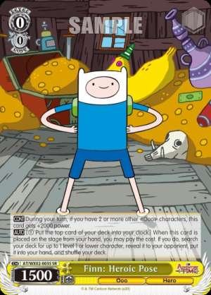 Finn: Heroic Pose