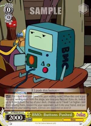 BMO: Buttons Pushed