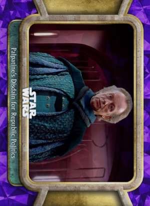 Palpatine’s Disdain for Republic Politics