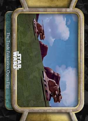 The Trade Federation Opens Fire