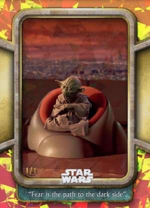 “Fear Is the Path to the Dark Side”
