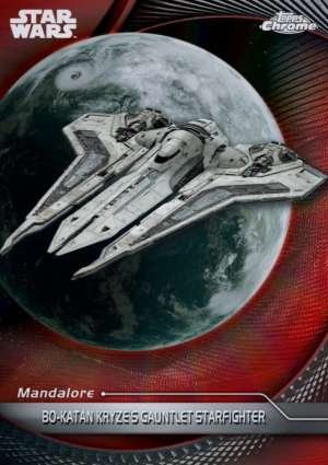 Bo-Katan Kryze's Gauntlet starfighter - Mandalore