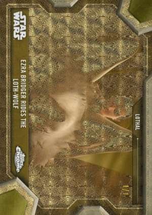 Ezra Bridger Rides The Loth-wolf - Lothal