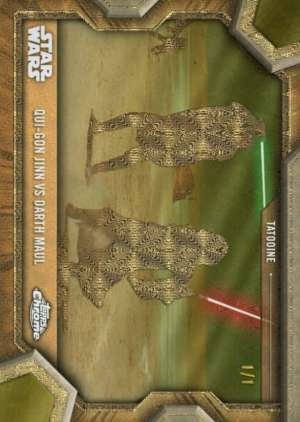 Qui-Gon Jinn vs Darth Maul - Tatooine