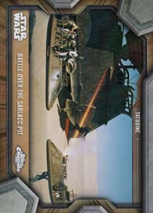 Battle Over The Sarlacc Pit - Tatooine