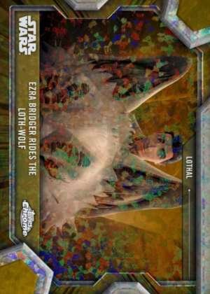 Ezra Bridger Rides The Loth-wolf - Lothal