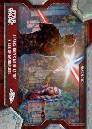 Ahsoka Duels Maul At The Siege Of Mandalore - Mandalore