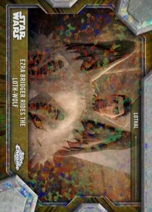 Ezra Bridger Rides The Loth-wolf - Lothal