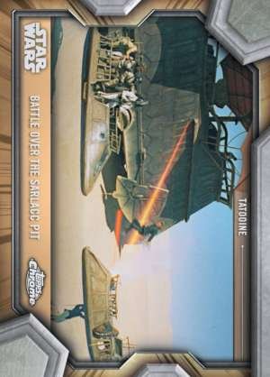 Battle Over The Sarlacc Pit - Tatooine