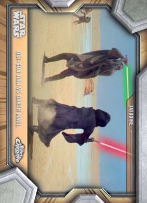 Qui-Gon Jinn vs Darth Maul - Tatooine