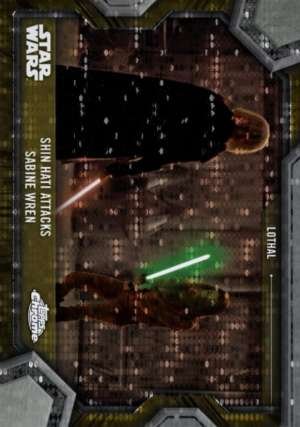 Shin Hati Attacks Sabine Wren - Lothal