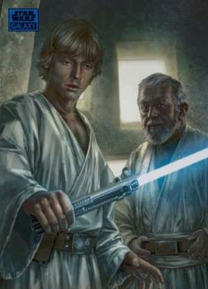 Luke Wields the Lightsaber - Chris Trevas