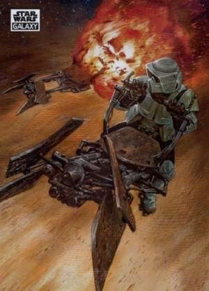 Biker Scout Down - Dave Dorman