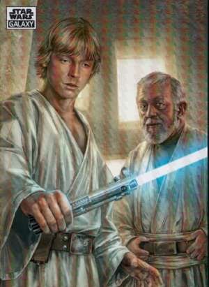 Luke Wields the Lightsaber - Chris Trevas