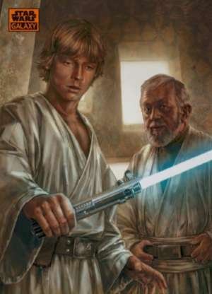 Luke Wields the Lightsaber - Chris Trevas