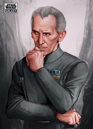 Grand Moff Tarkin - Uzuri Art