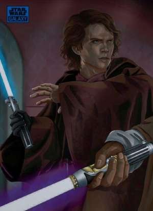 Anakin Skywalker Stops Mace Windu - Traci Easterday