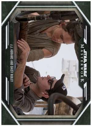 J.J. Abrams and Daisy Ridley