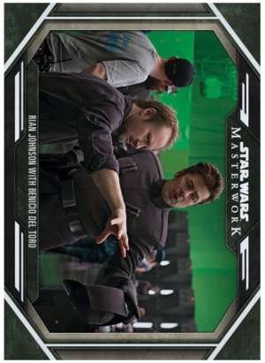 Rian Johnson With Benicio Del Toro