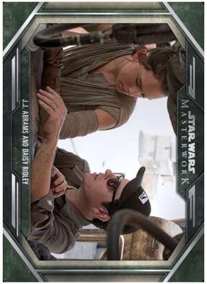 J.J. Abrams and Daisy Ridley