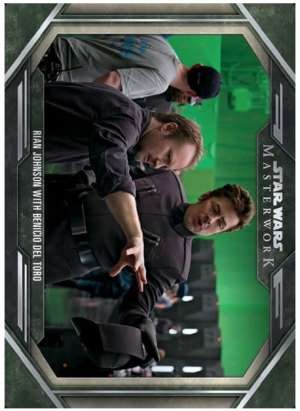 Rian Johnson With Benicio Del Toro