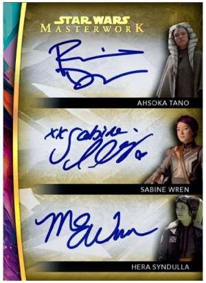 Rosario Dawson as Ahsoka Tano / Mary Elizabeth Winstead as Hera Syndulla / Natasha Liu Bordizzo as Sabine Wren