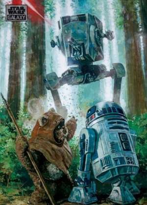 Wicket and R2-D2 – Hugh Fleming