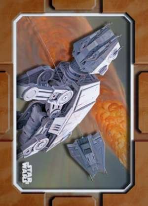 Snowspeeder vs AT-AT