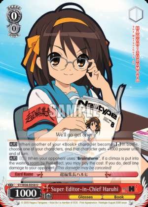 Super Editor-in-Chief Haruhi
