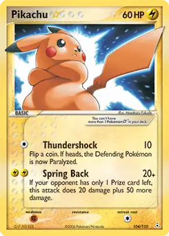 Pikachu Star