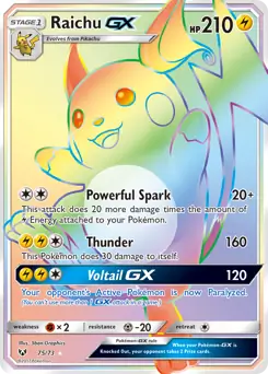 Raichu GX