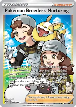 Full Art Pokémon Breeder's Nurturing