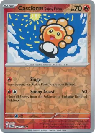 Castform Sunny Form